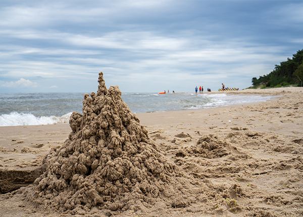Turm aus dem Sand