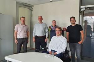 Bild vom Treffen mit dem Team des Landesbehindertenbeauftragten Bremen