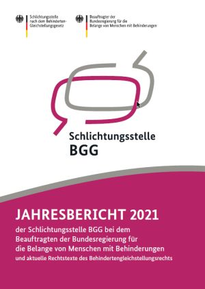 Jahresbericht Schlichtungsstelle BGG 2021