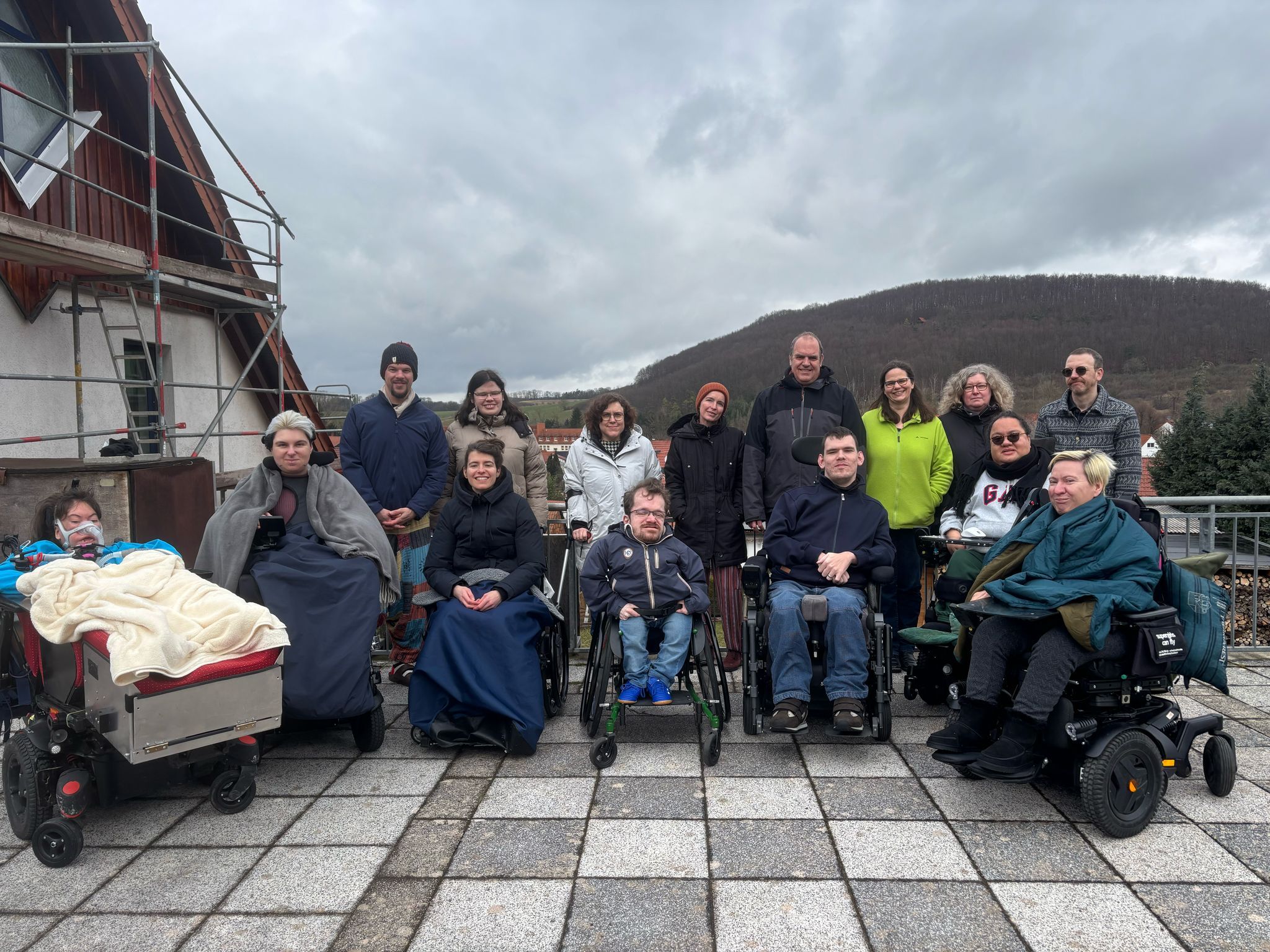 Gruppenbild der Mitwirkenden der 27. Peer Counseling Weiterbildung