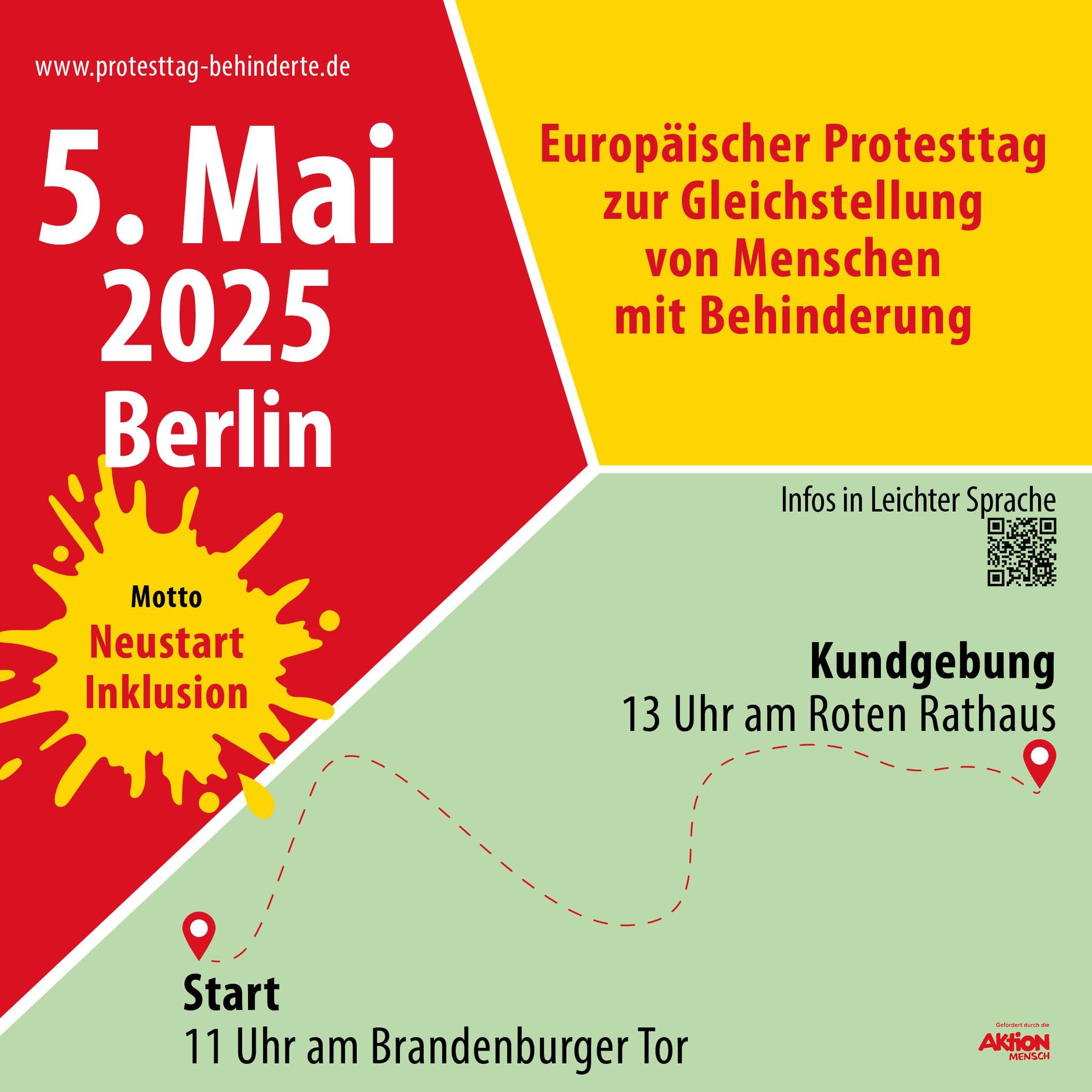 Sharepic zur Demo und Kundgebung am 5. Mai 2025 in Berlin