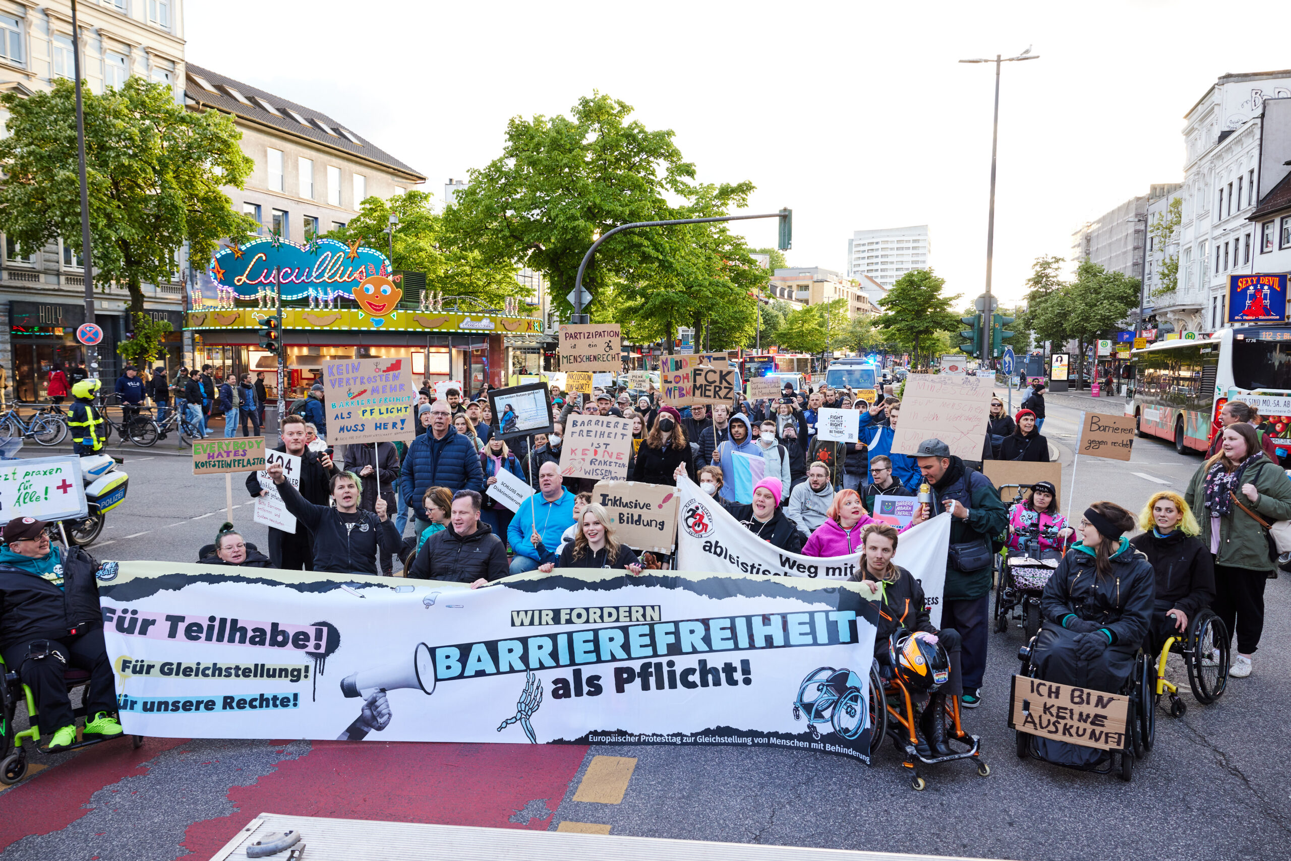 Vielfältige Aktionen zum Europäischen Protesttag zur Gleichstellung behinderter Menschen