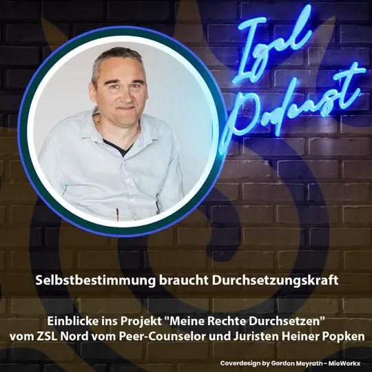 Cover des IGEL-Podcast mit Heiner Popken