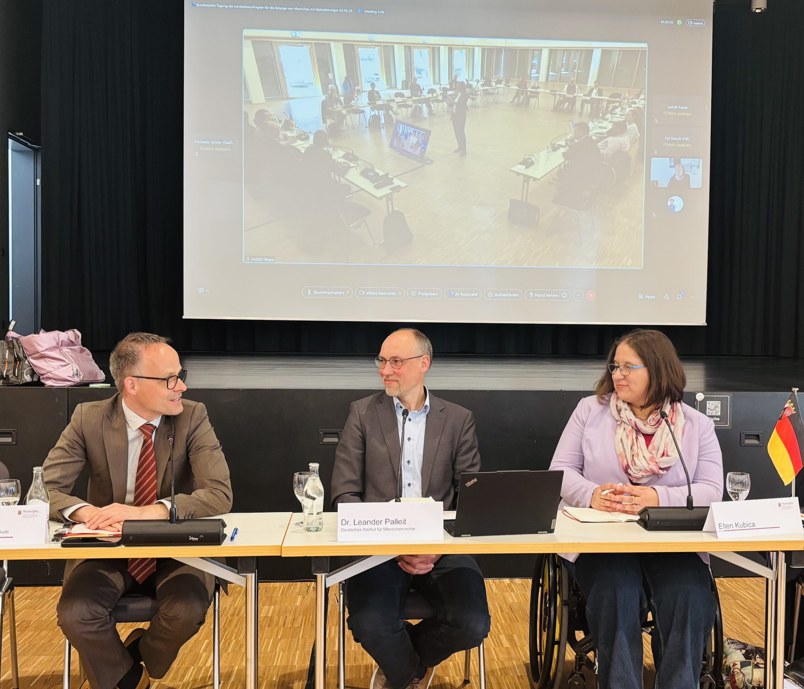 Pressekonferenz zur Vorstellung der Mainzer Erklärung