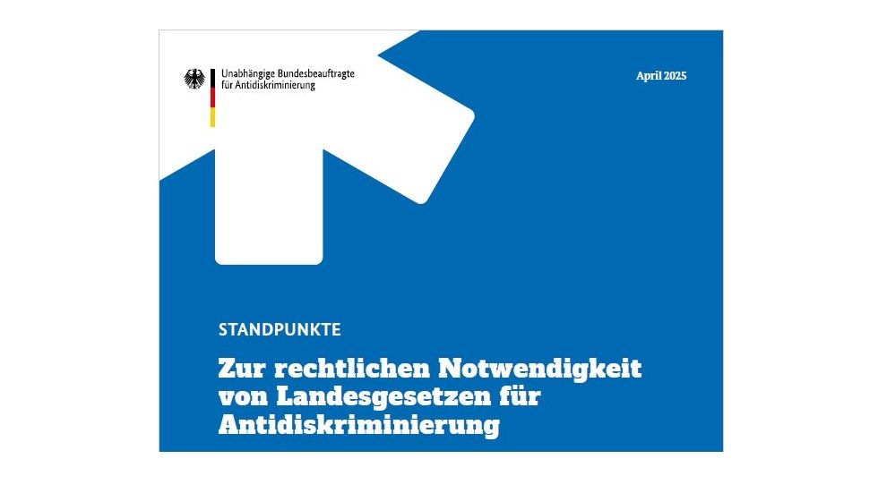 Broschüre zur Notwendigkeit von Landes-AGGs