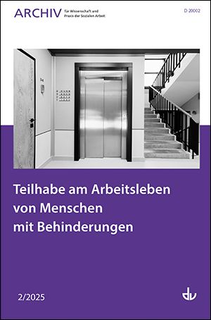 Titelseite der Broschüre zur Teilhabe am Arbeitsleben