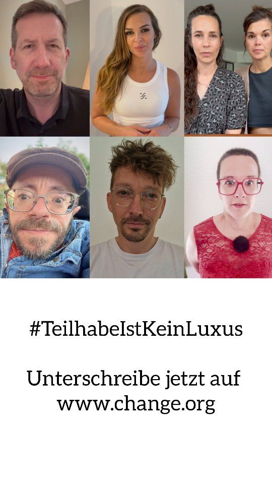 Teilhabe ist kein Luxus