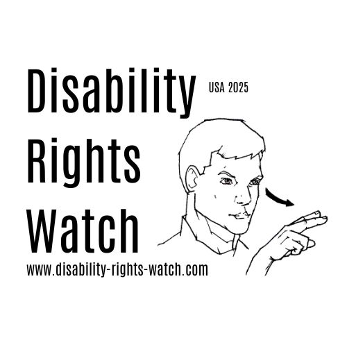 Logo: Disability Rights Watch USA 2025