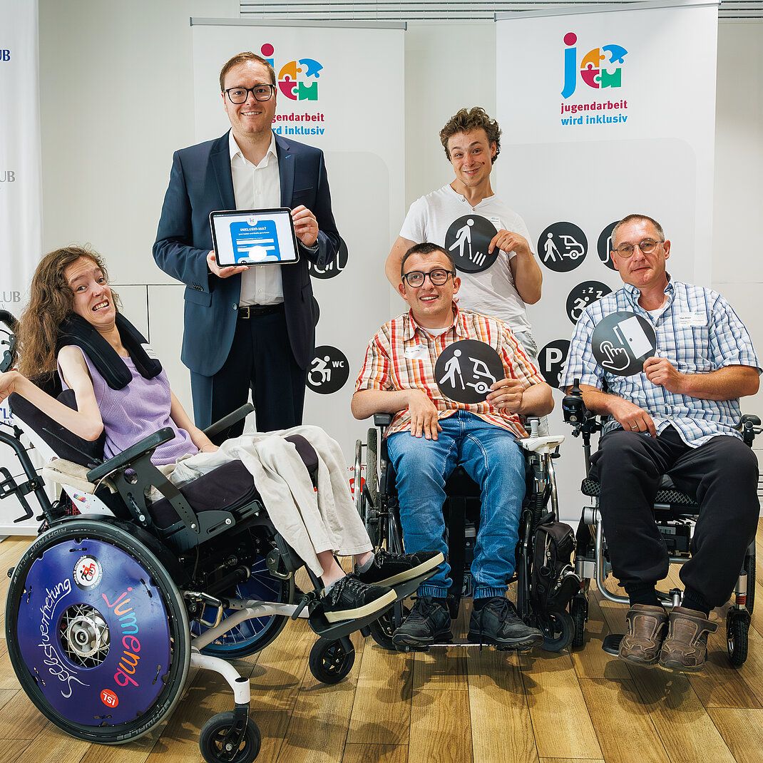 Bild von der Pressekonferenz des BJR