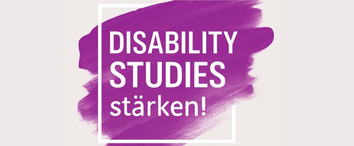 Sharepic: Disability Studies stärken!