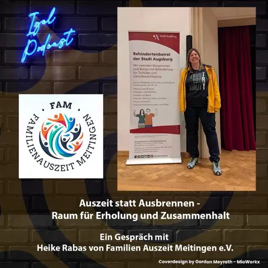 Cover des IGEL-Podcast zur Familienauszeit