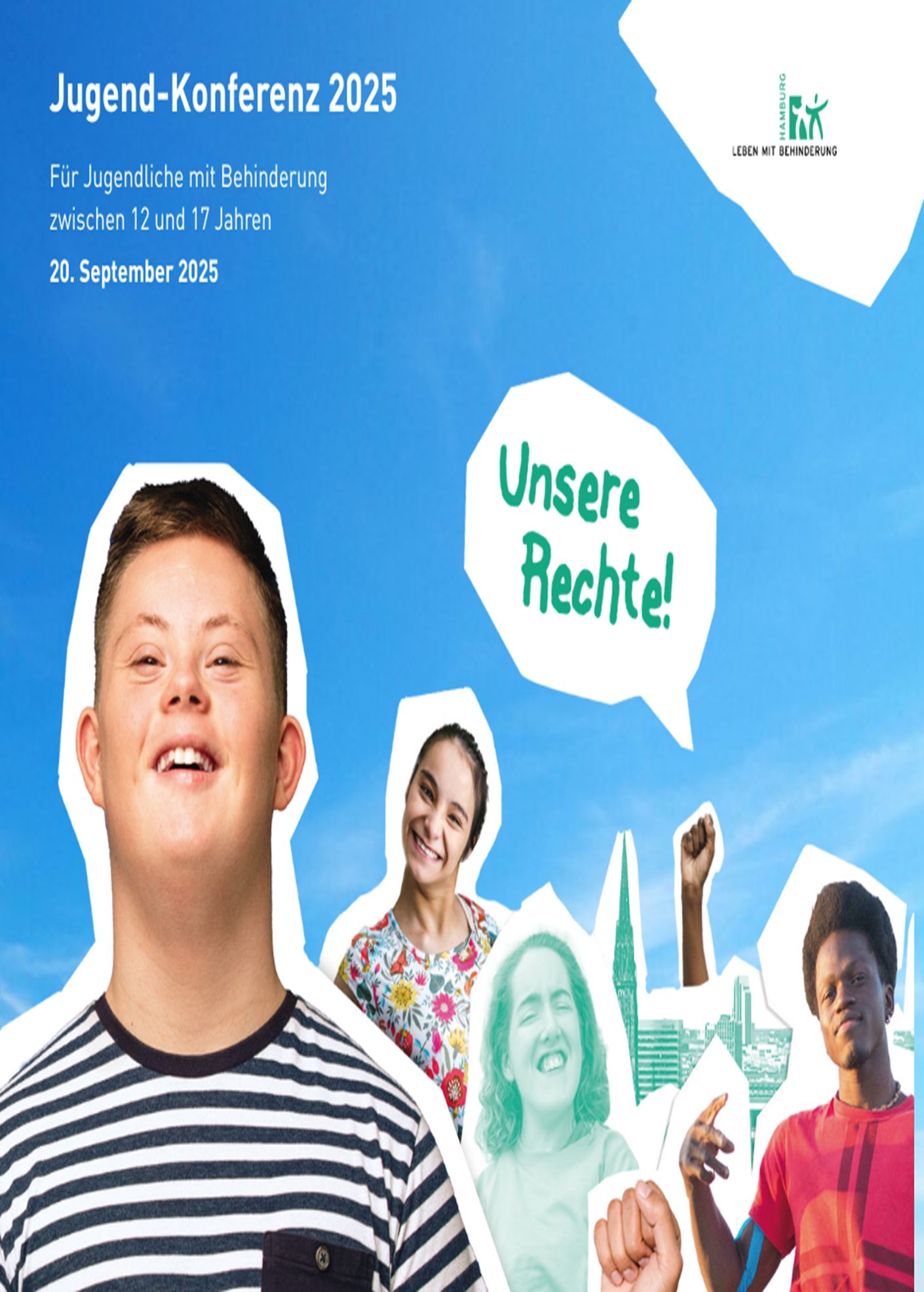 Plakat zur Jugendkonferenz Meine Rechte