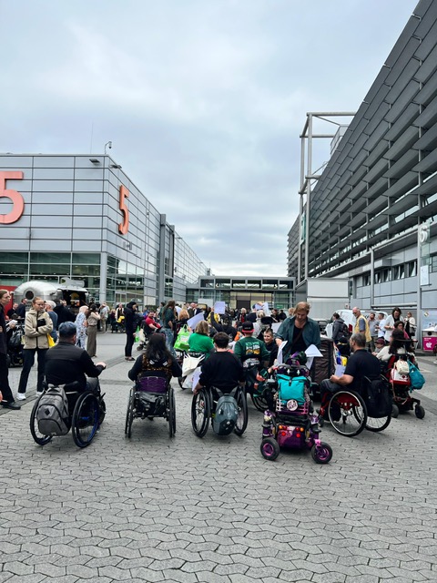 Flashmob auf der REHACARE 2025