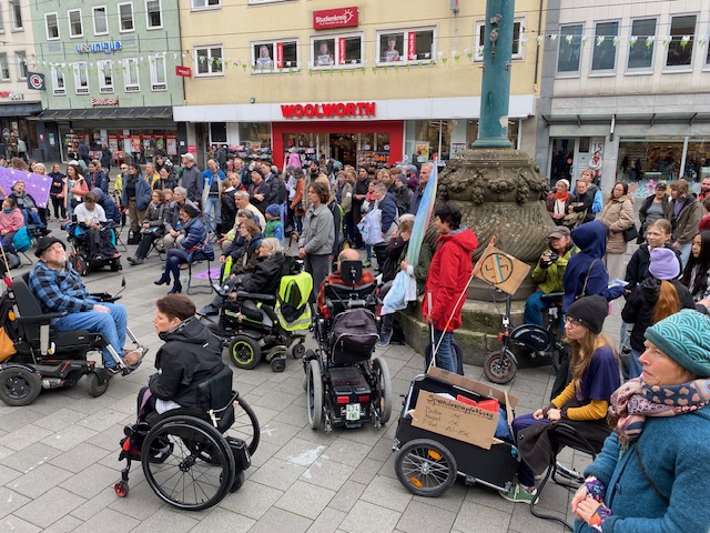 Disability Pride Demo am 27.9.2025 in Kassel