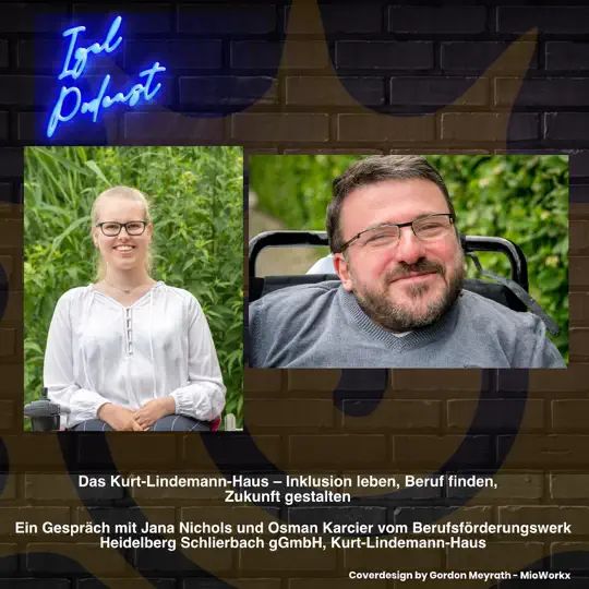 Cover des IGEL-Podcast mit Jana Nichols und Osman Karcier