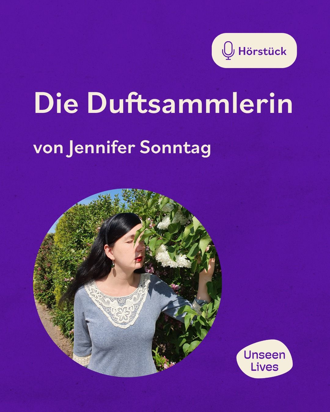 Cover des Hörstücks Die Duftsammlerin von Jennifer Sonntag