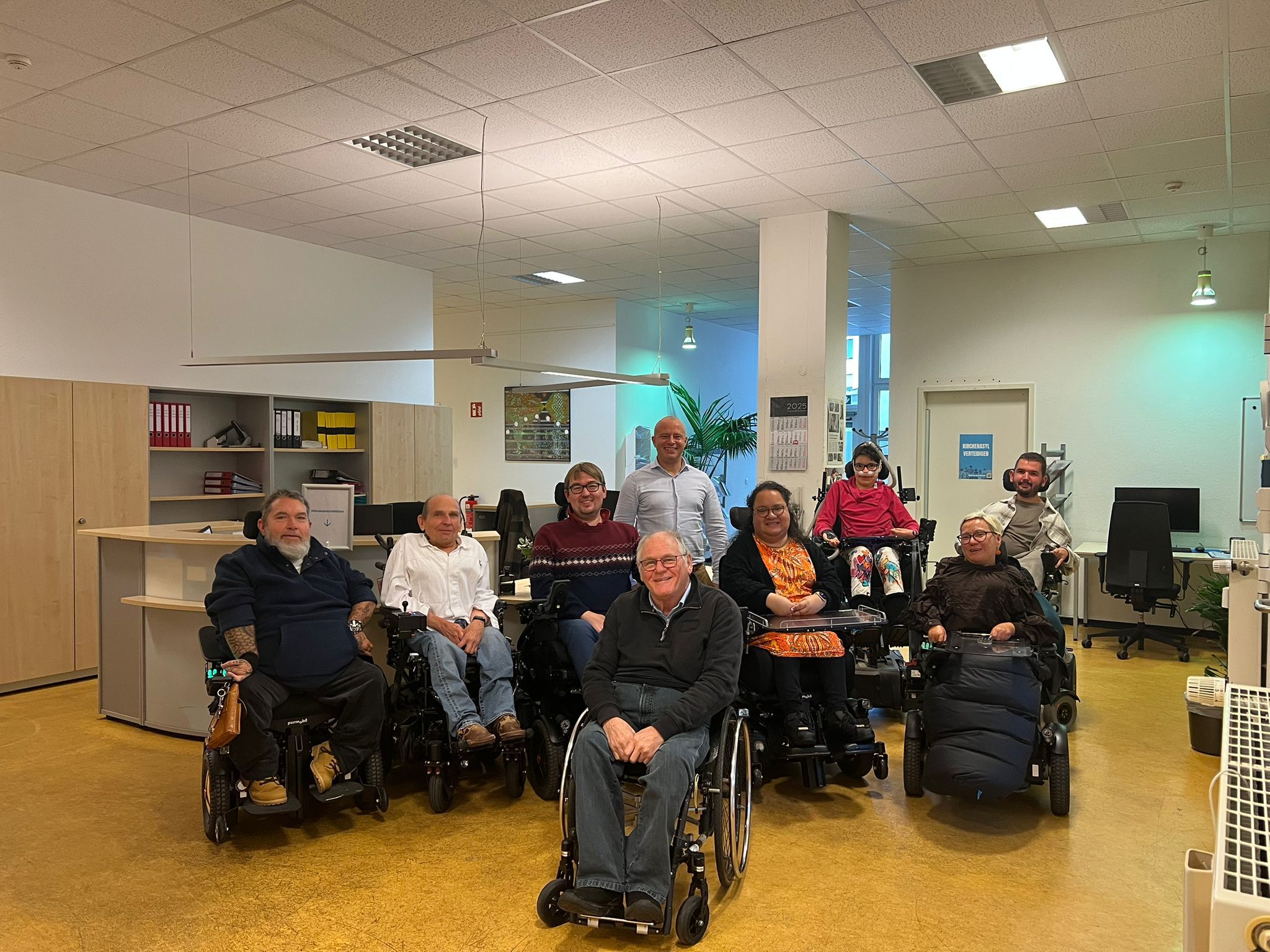 Gründer*innen der Genossenschaft für behinderte Arbeitgebende in Bremen vom 1.11.2025