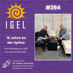 Cover des IGEL-Podcast mit Friedhelm-Julius Beuchert