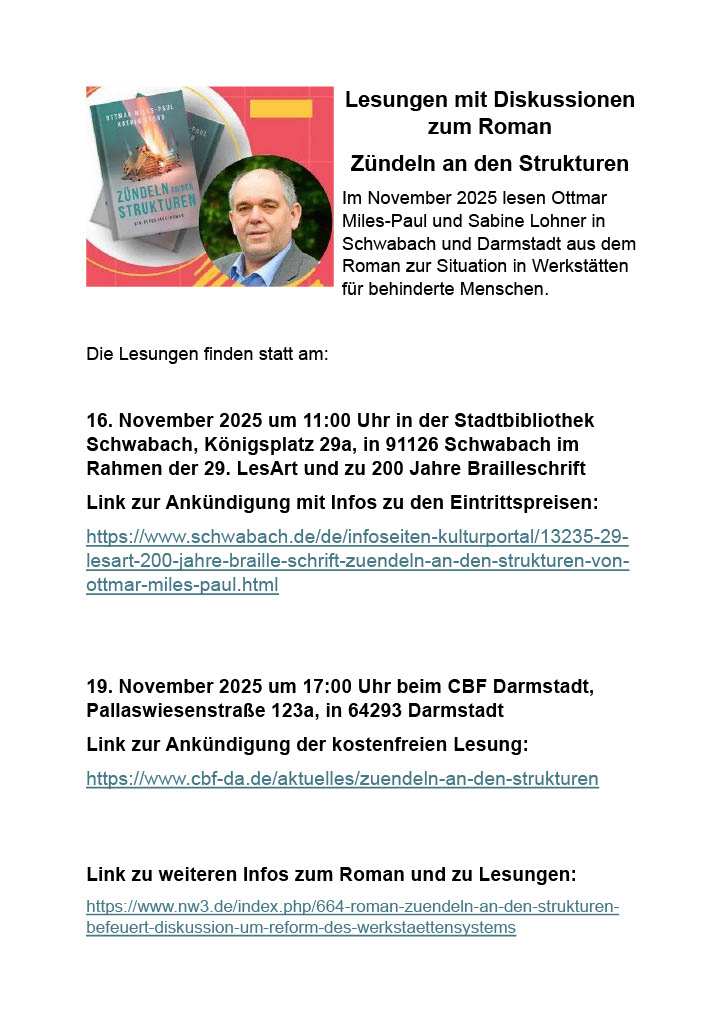 Sharepic zu den Lesungen in Schwabach und Darmstadt