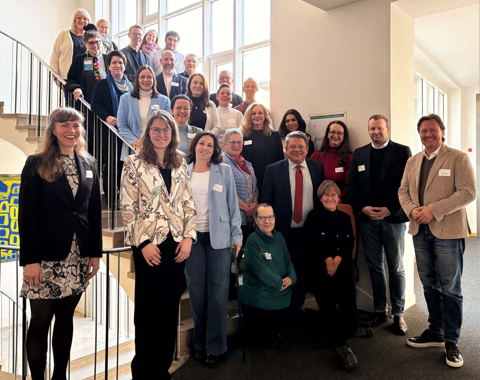 Bild vom Treffen des Inklusionsnetzwerk Niedersachsen