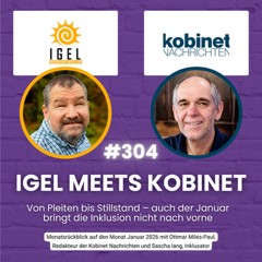 Cover des IGEL-Podcast mit dem Monatsrückblick Januar 2026
