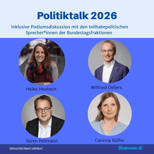 Plakat: BeB Politiktalk 2026