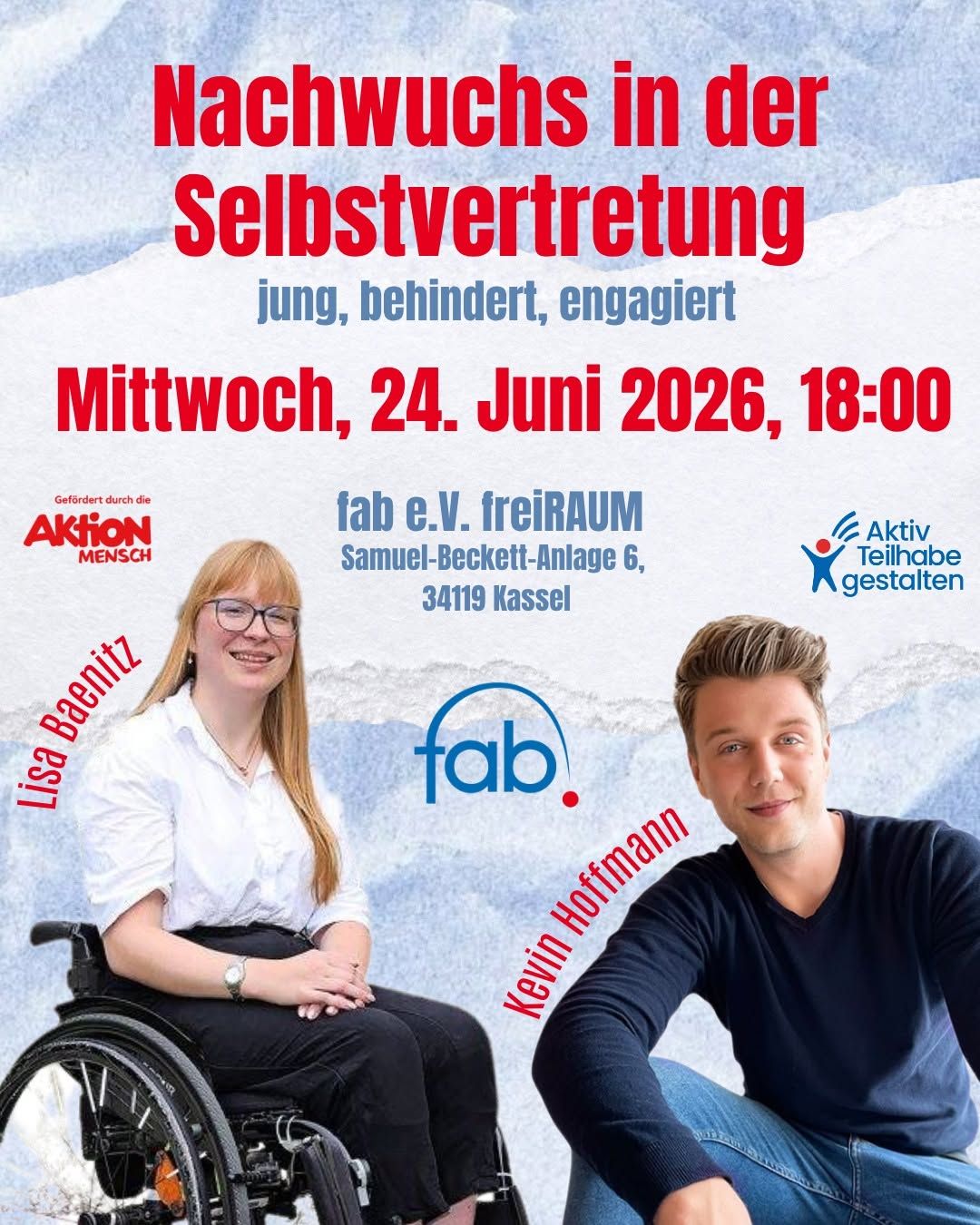 Sharepic zur Veranstaltung vom 24. Juni 2026 um 18:00 Uhr zum Nachwuchs