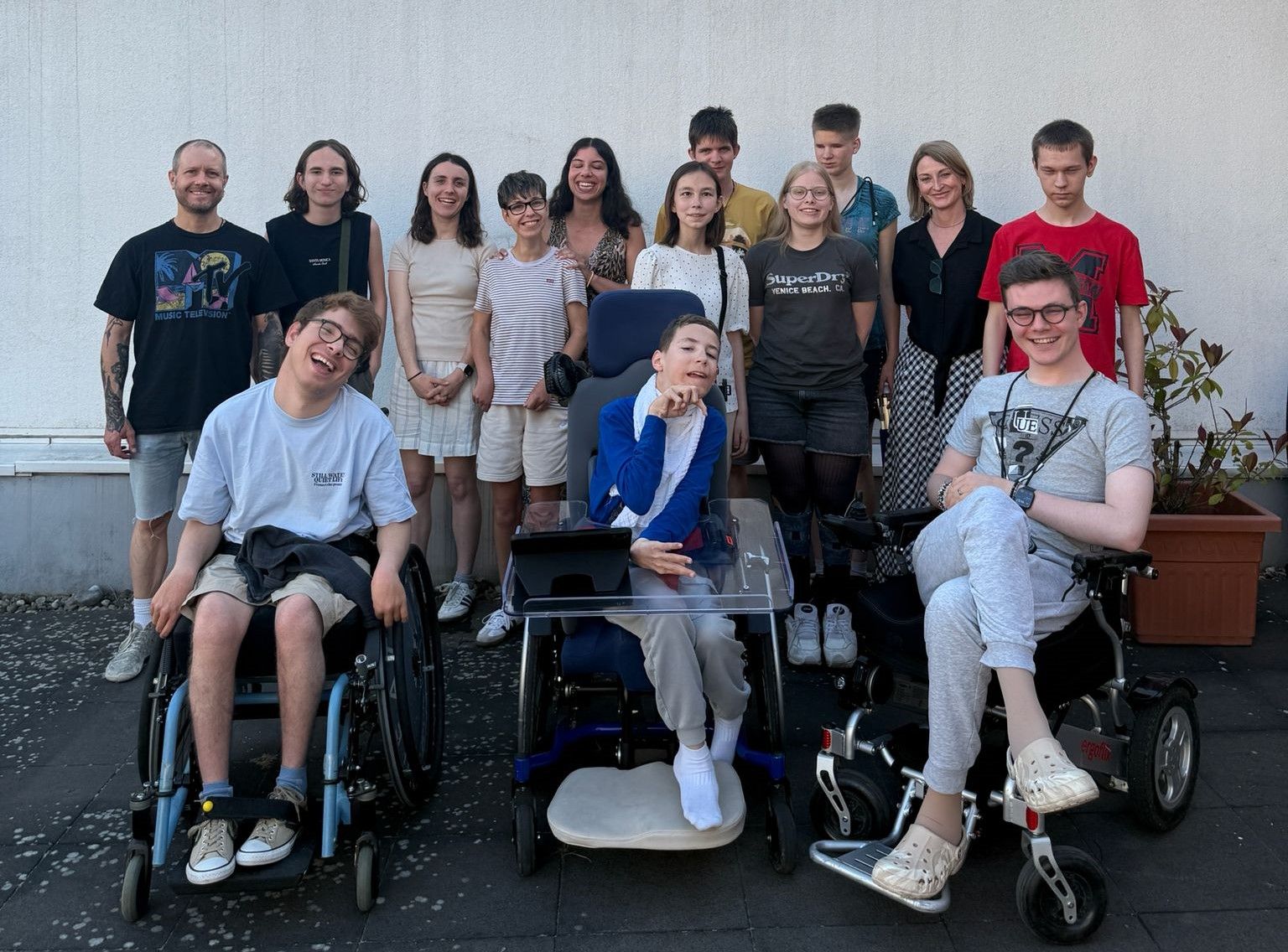 Gruppenbild vom Mainzer Projekt JUMP