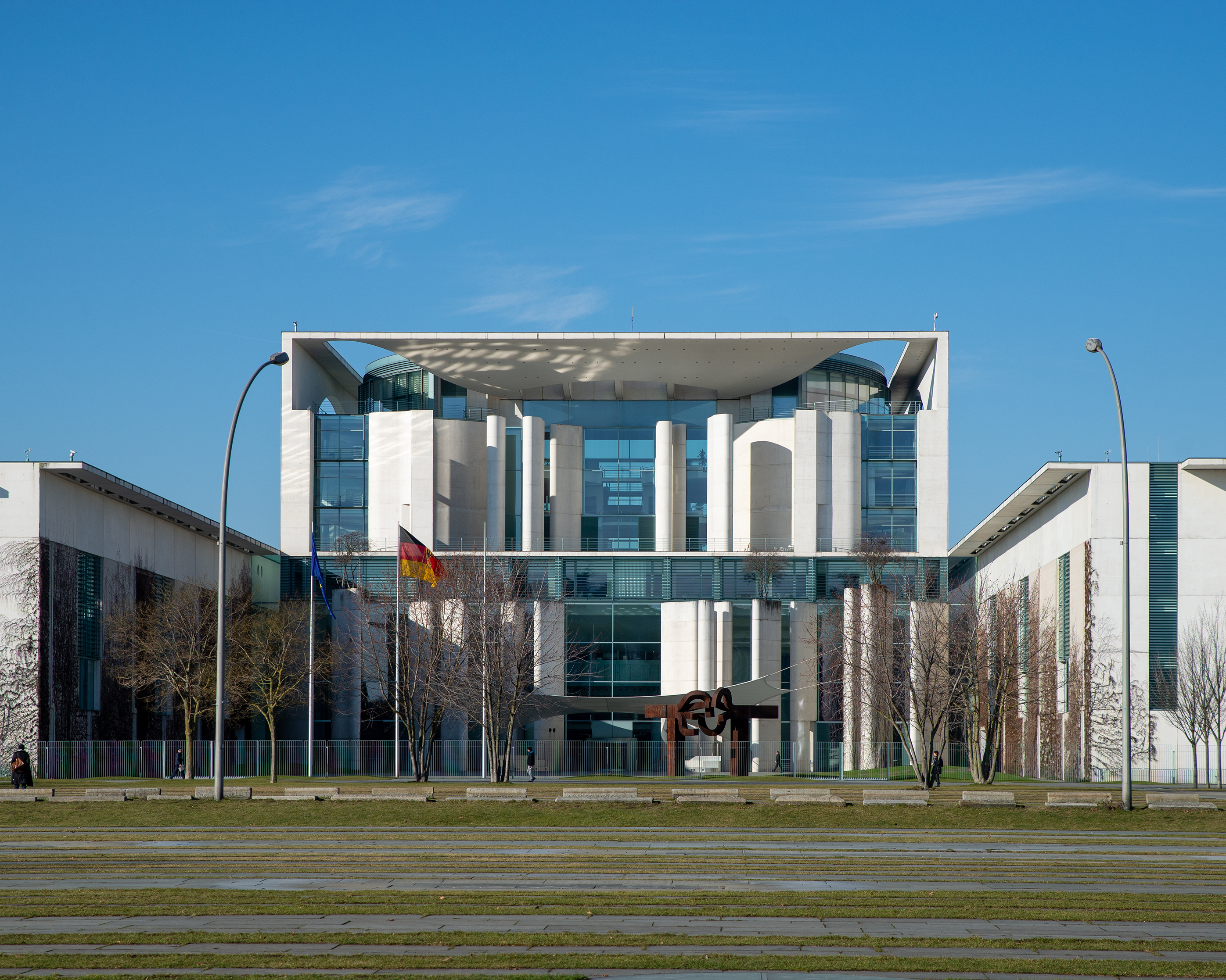 Ansicht des  Kanzleramtes