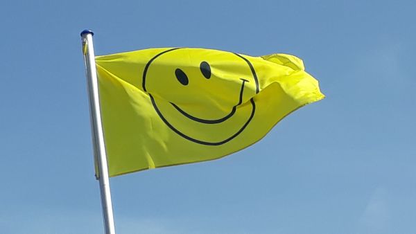 Smiley-Fahne