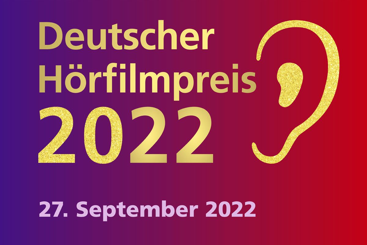 Logo: Deutscher Hörfilmpreis 2022