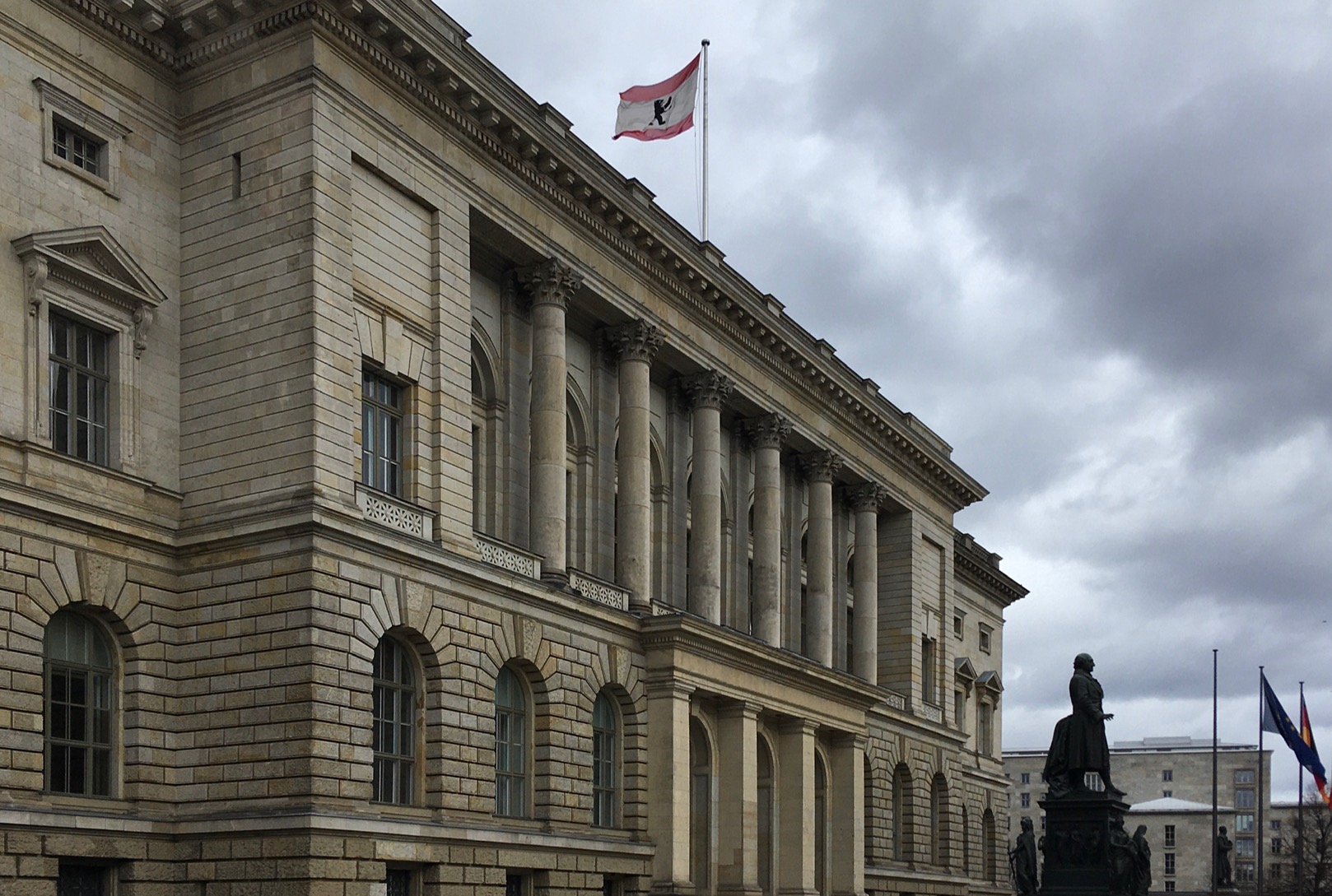 Fassade des Abgeordnetenhauses