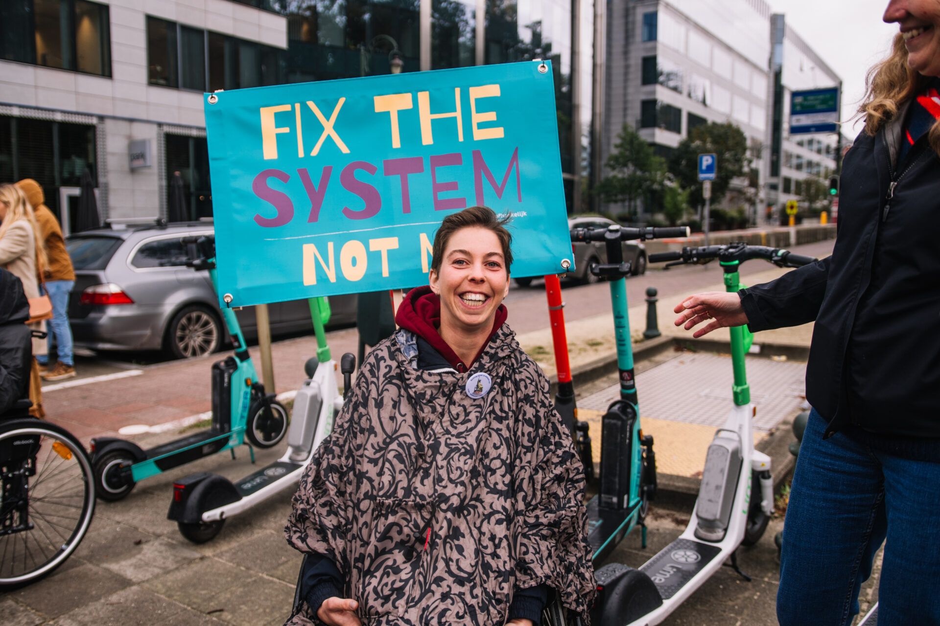 Plakat: Fix the System: Not me