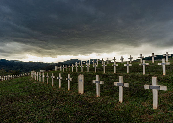 Kriegsgräberstätte in Elsass