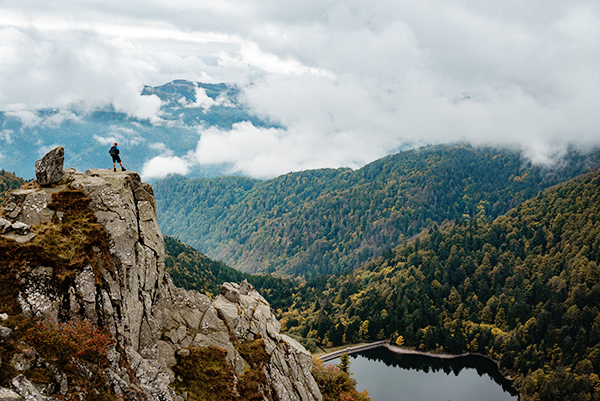 Die Vogesen, Mittelgebirge in Ostfrankreich