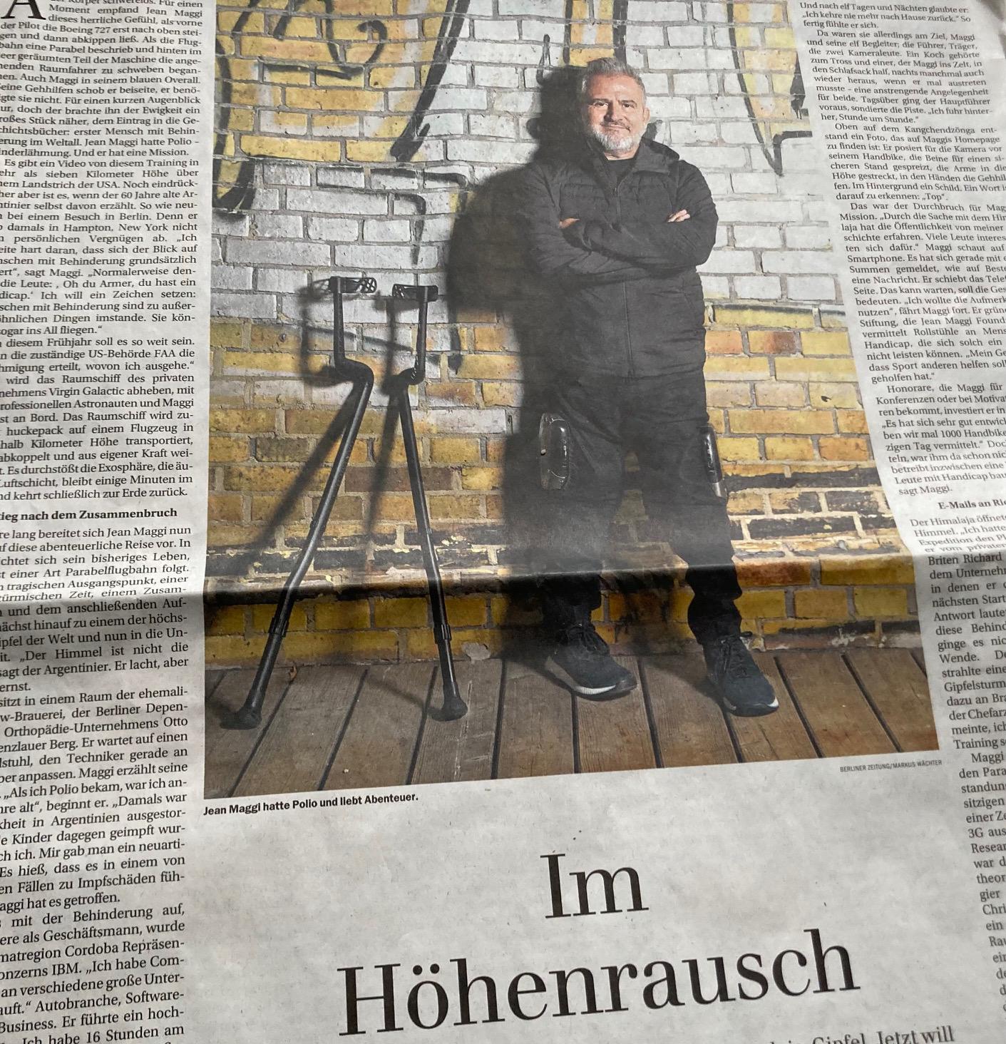 Ausschnitt aus Berliner Zeitung vom 28.12.22