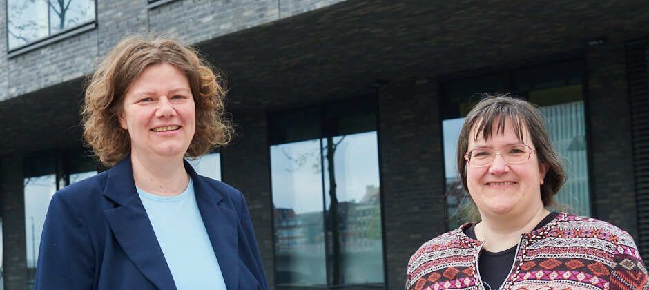 Ulrike Peter und Rebecca Romppel