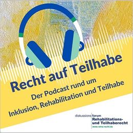 Logo des Podcast Recht auf Teilhabe