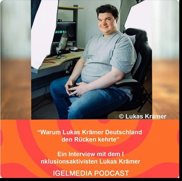 Titelbild des IGEL-Podcast mit Lukas Krämer