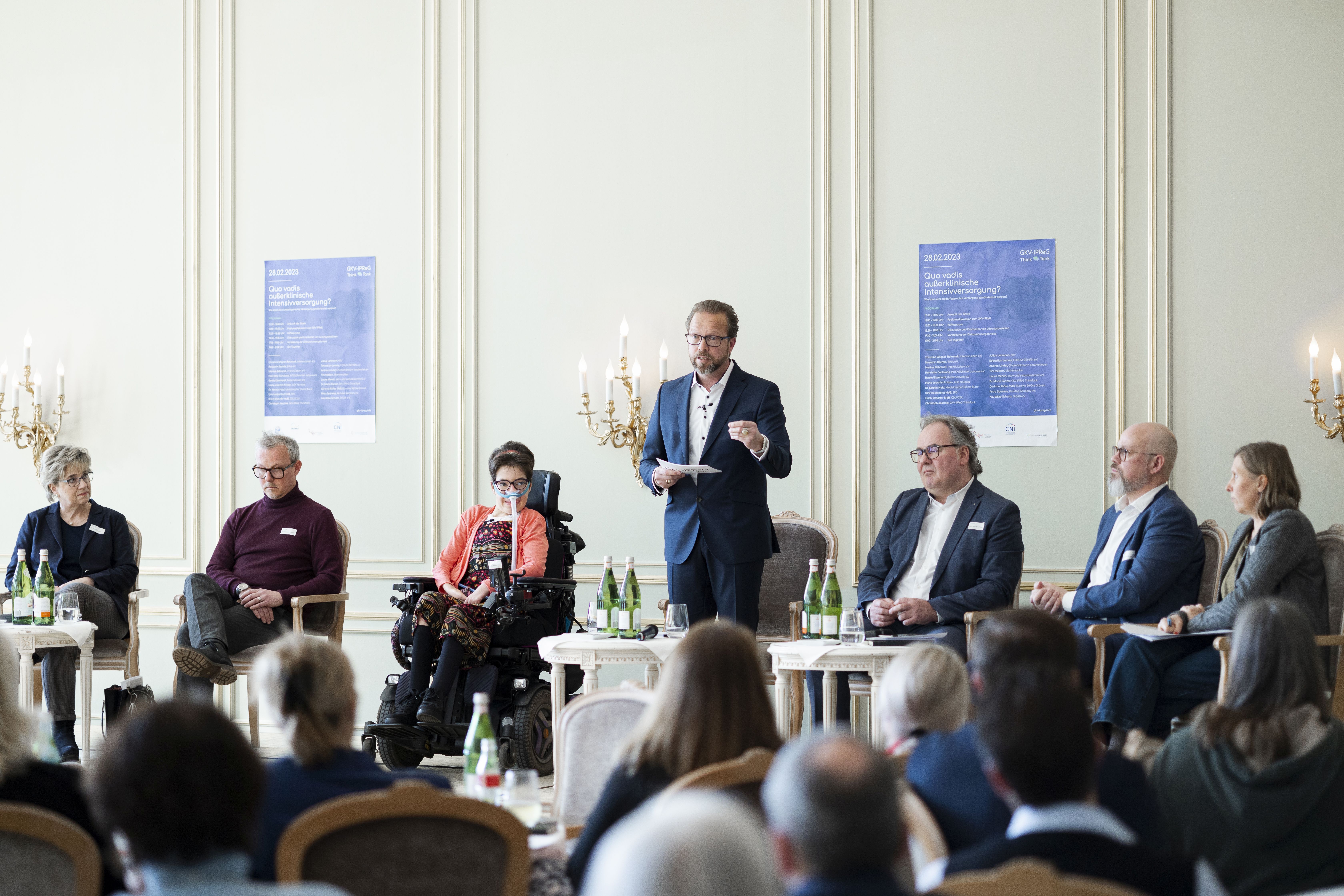 Diskussion im Adlon