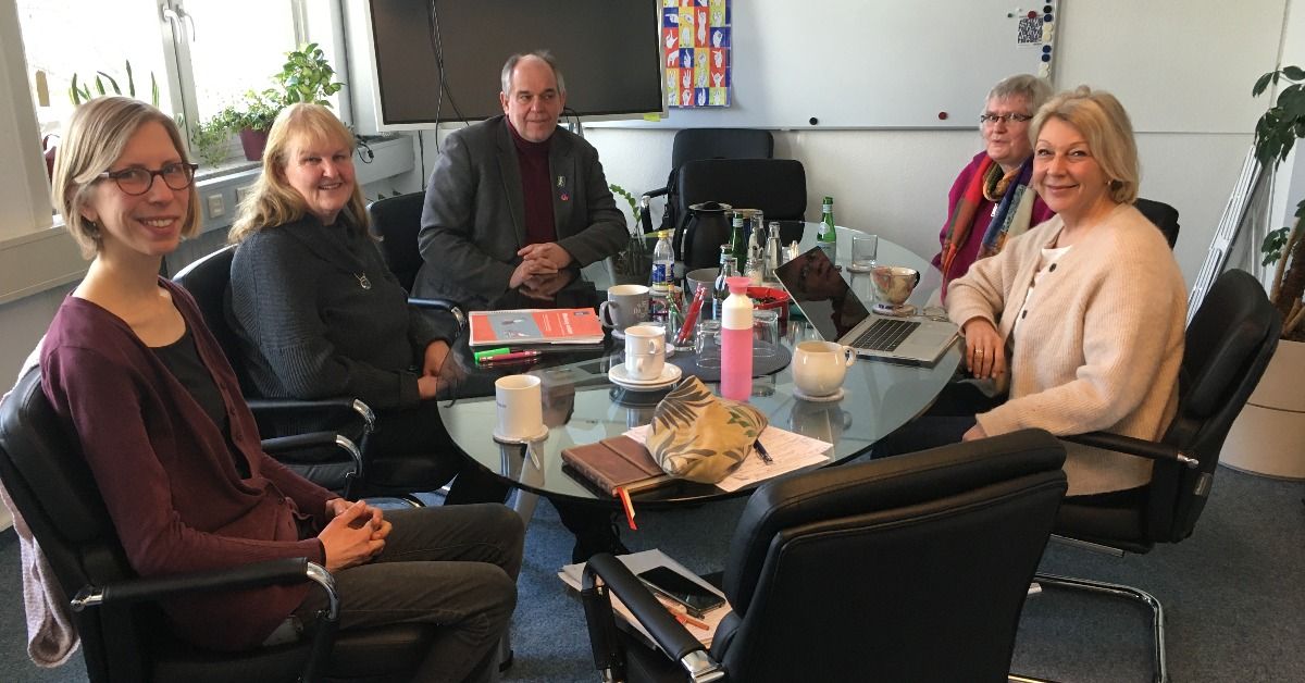 Bild vom Treffen mit dem Team der schleswig-holsteinischen Landesbehindertenbeauftragten