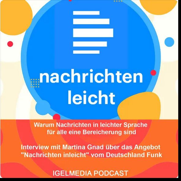 Cover des IGEL-Podcast zu nachrichten leicht