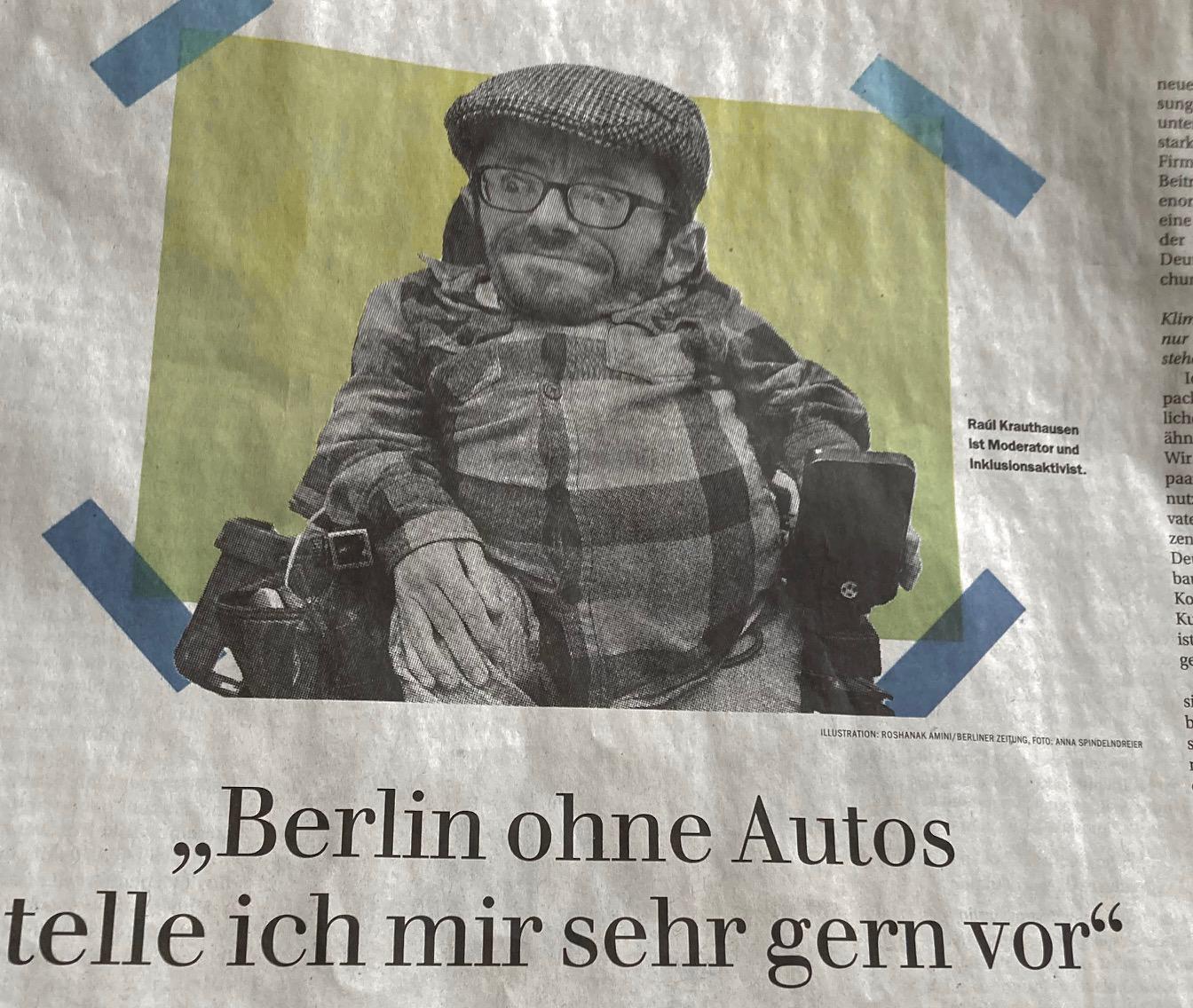 Krauthausen im Zeitungausschnitt