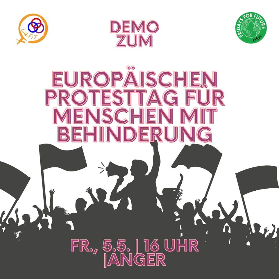 Sharpic zur Demo am 5.5.2023 in Erfurt