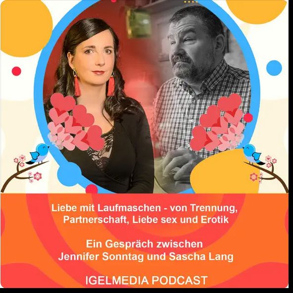 Sharepic: IGEL-Podcast zu Liebe mit Laufmaschen