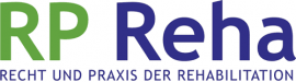 Schrift RP Reha, Recht und Praxis der Rehabilitation