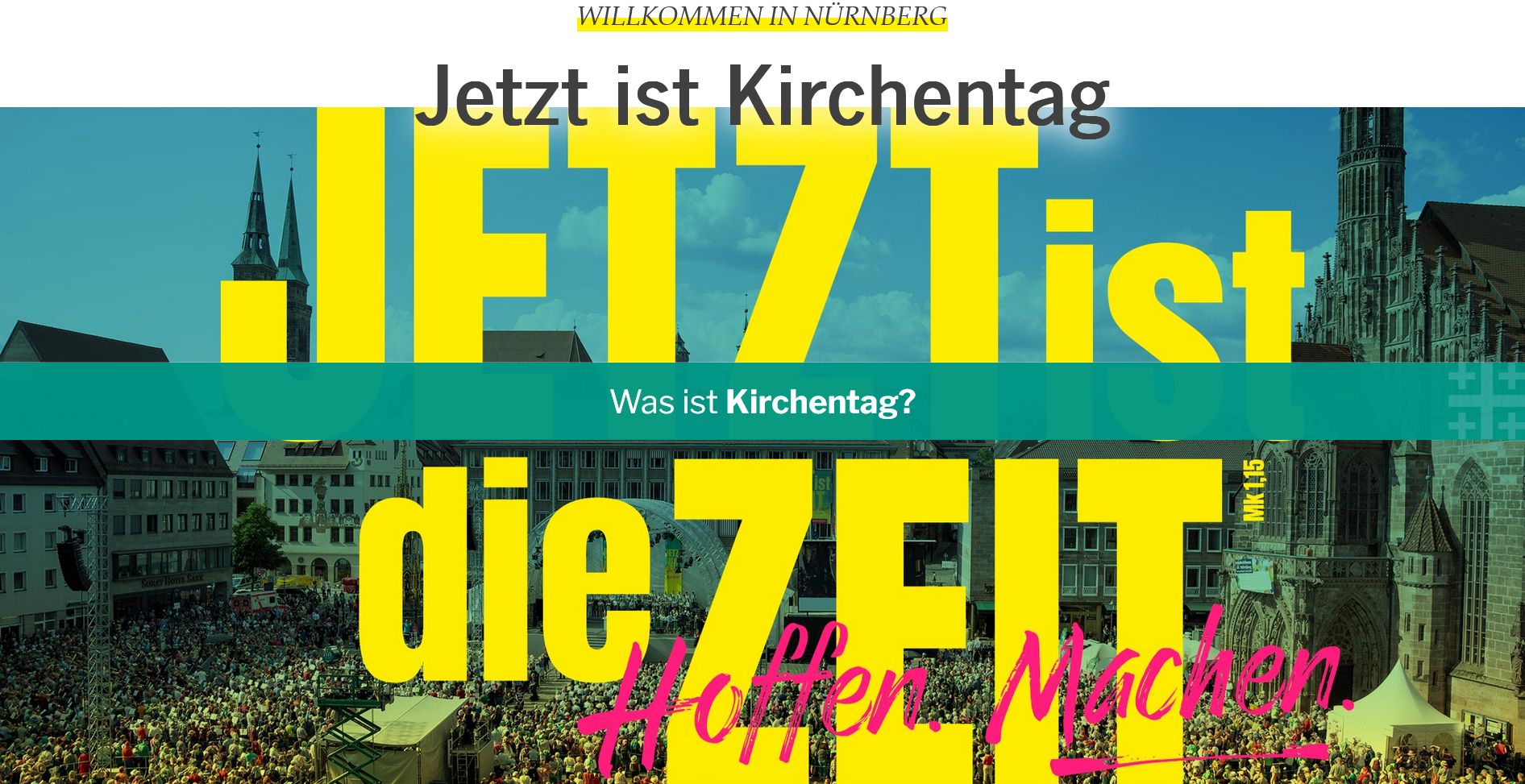 Logo des 38. Evangelischen Kirchentags
