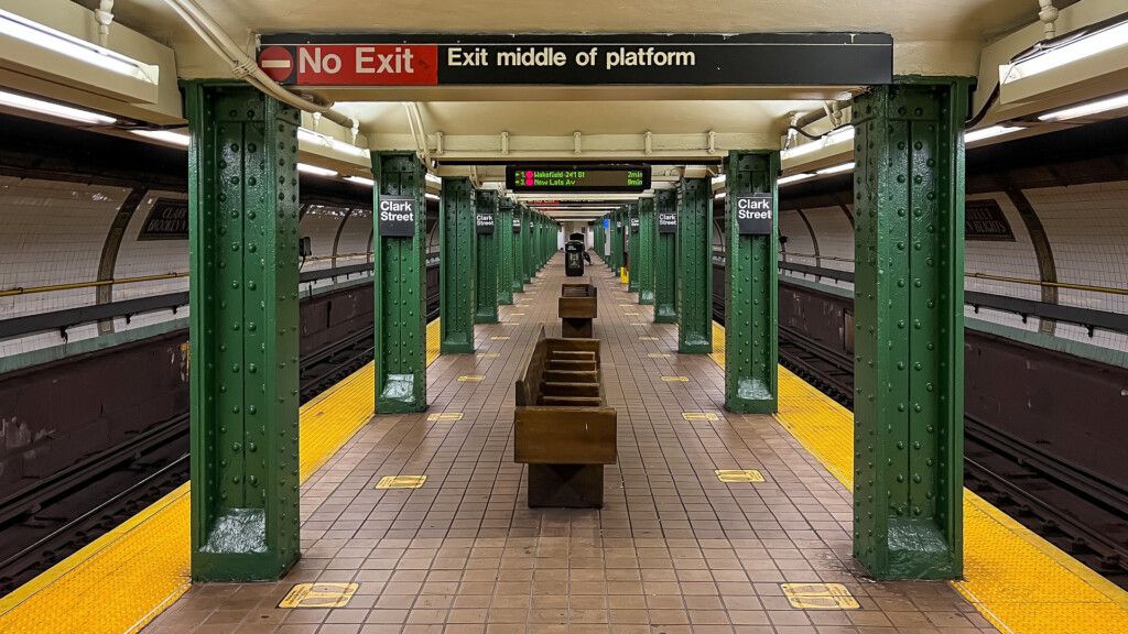 U-Bahn-Station in New York City