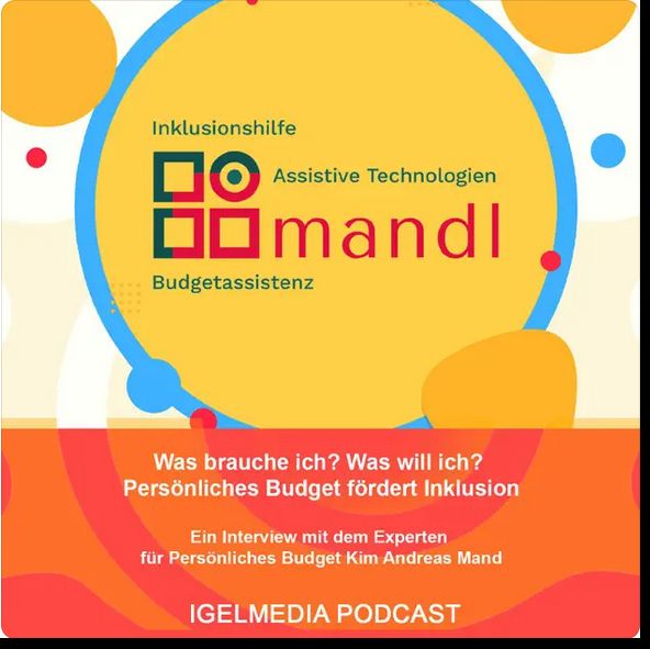 Cover des IGEL-Podcast zum Persönlichen Budget