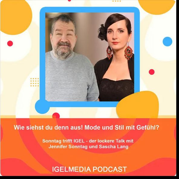 Sharepic zum IGEL-Podcast zum Thema Mode